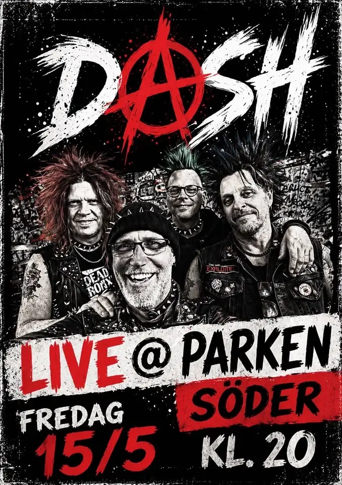 DASH live @ Parken söder (Pow Wow Rock Club)
