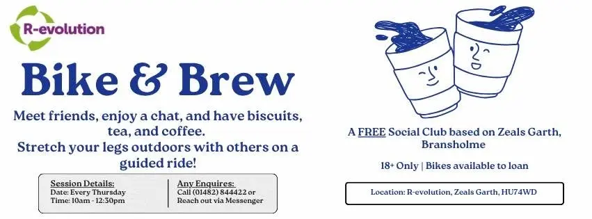 Bike & Brew - Social Club with Guided Ride around Bransholme!
