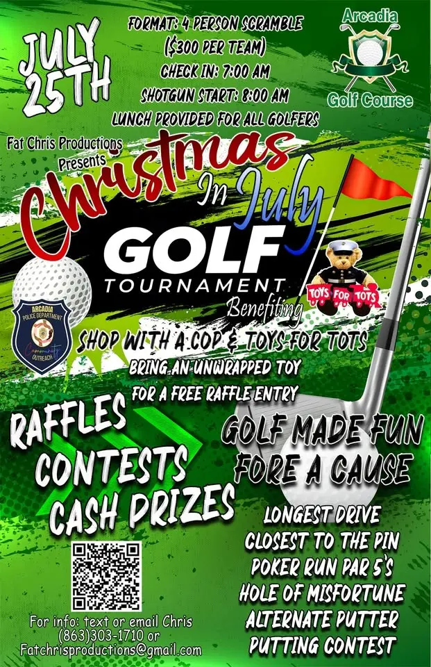Christmas In July Golf Tournament