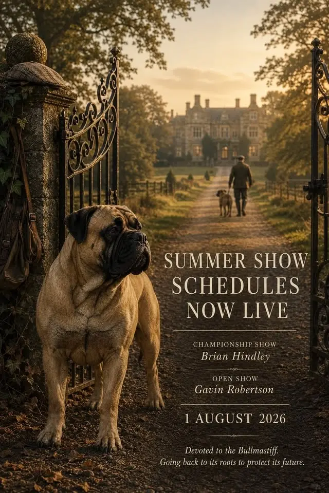 Southern Bullmastiff Society Open and Championship Shows