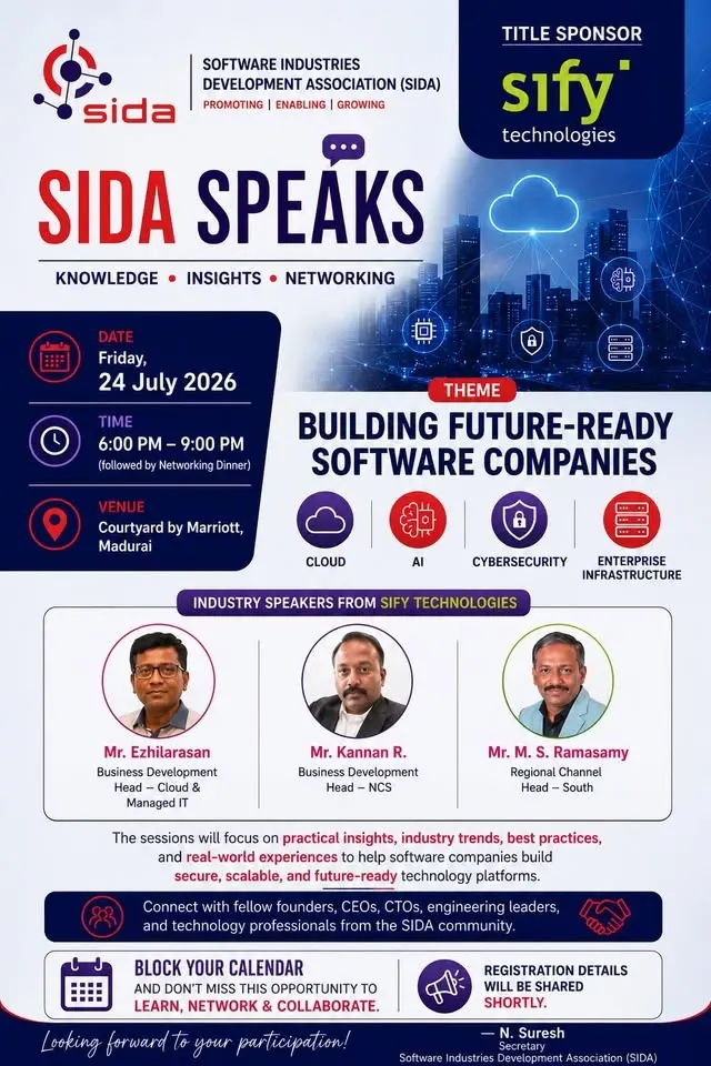 🚀 SIDA SPEAKS | Building Future-Ready Software Companies