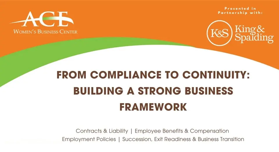 From Compliance to Continuity: Building a Strong Business Framework
