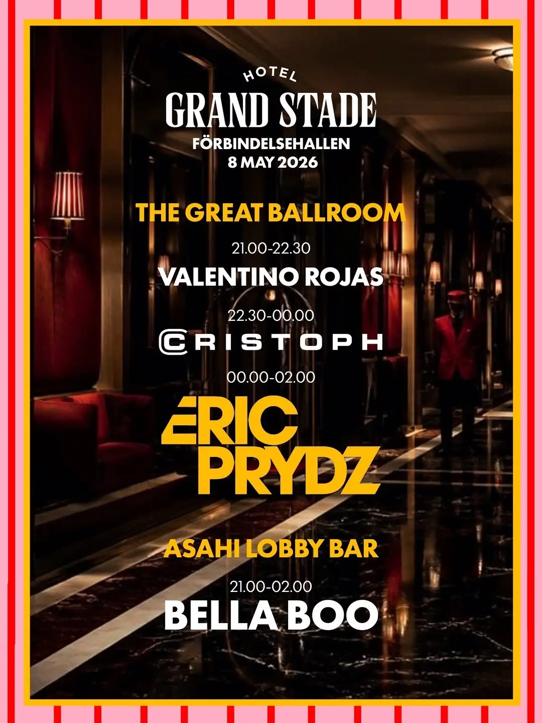 The Great Ballroom at Hotel Grand Stade