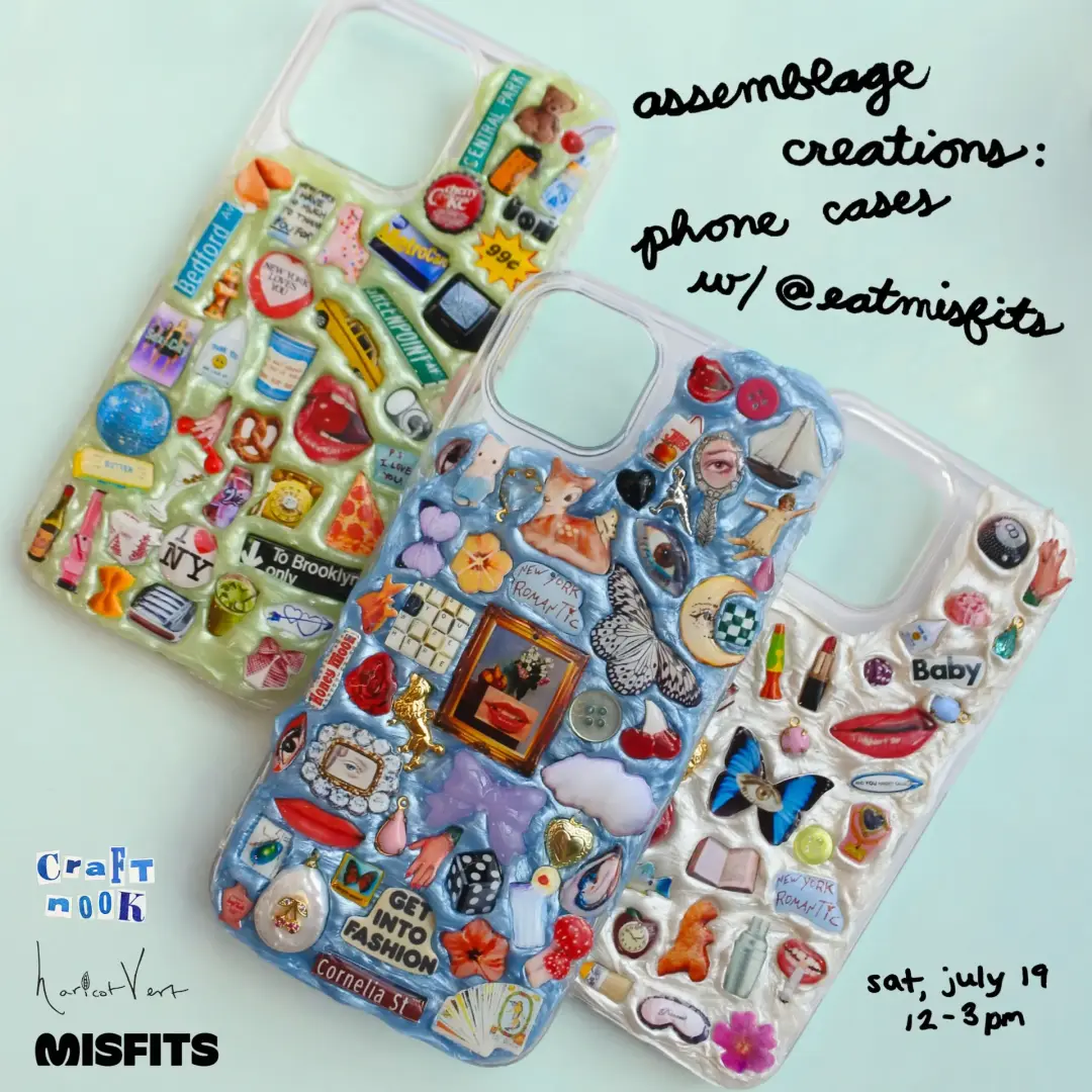 assemblage creations: phone cases w/ @eatmisfits