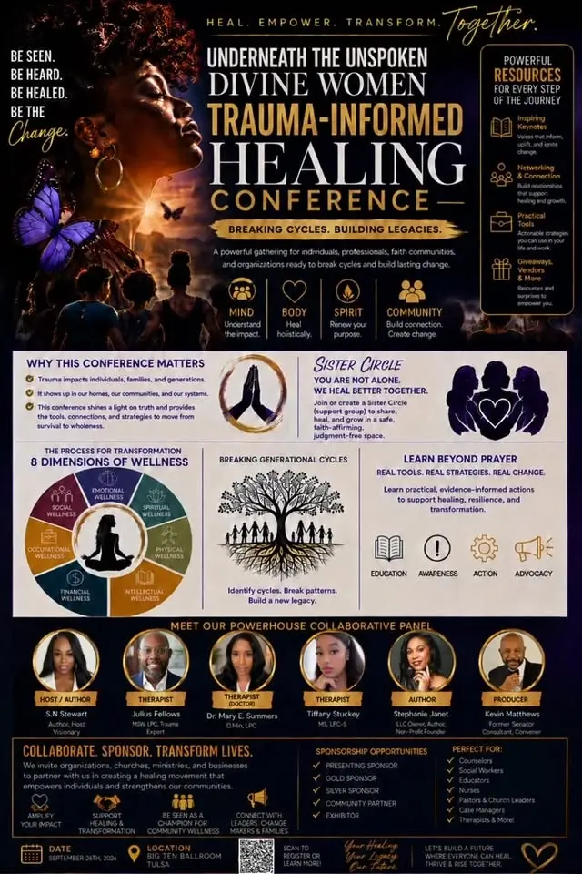 Underneath The Unspoken Divine Woman Trauma Informed Healing Conference