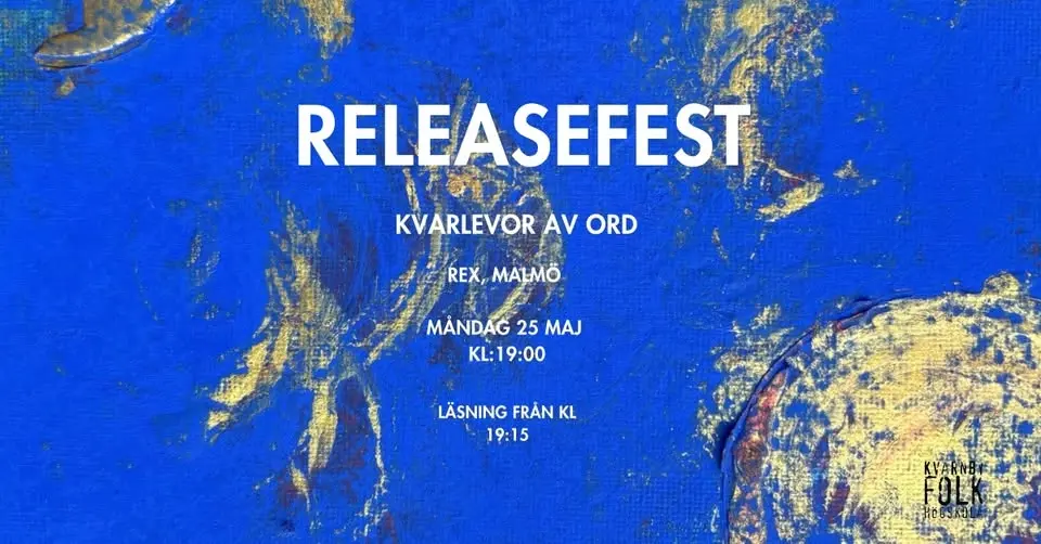 SKRIVARSKOLANS RELEASEFEST 2026
