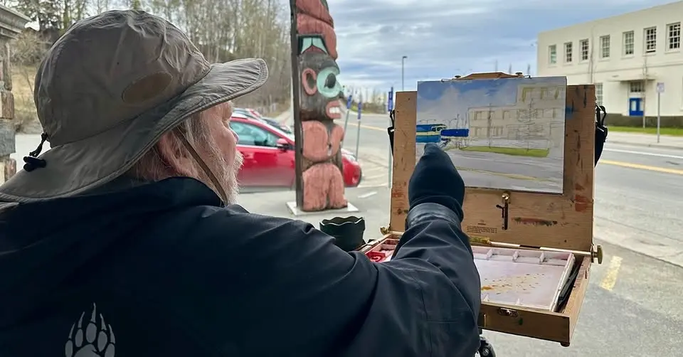 Outdoor Painting Session: Darwin’s Theory