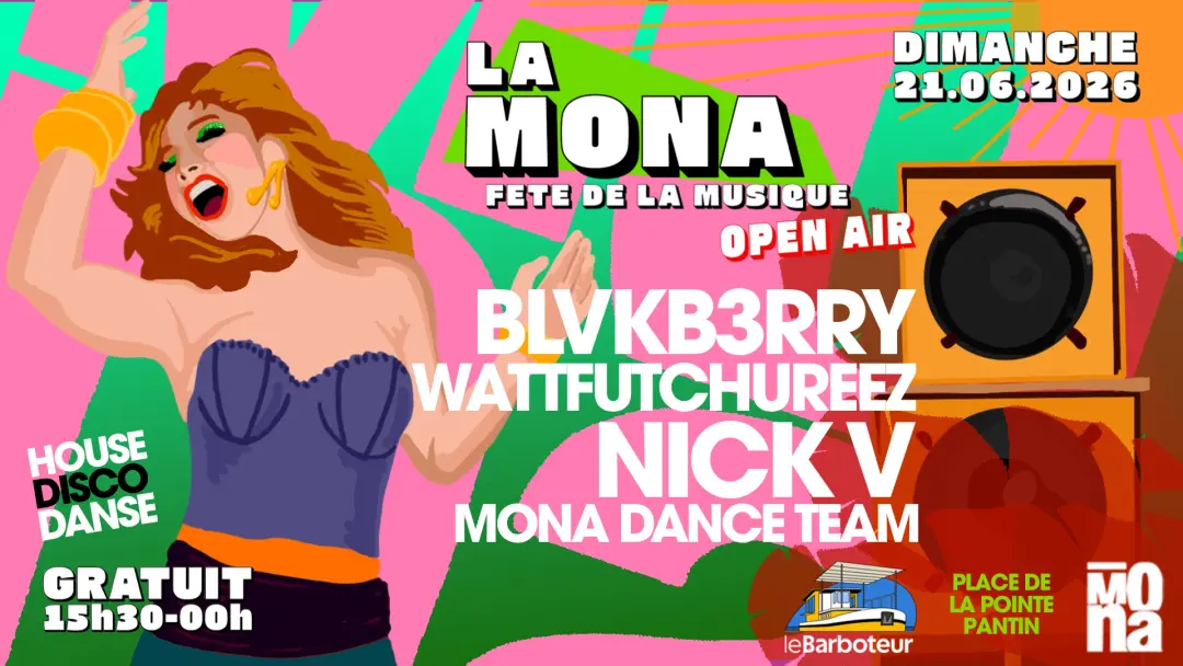 Fête De La Musique Avec La Mona Au Barboteur