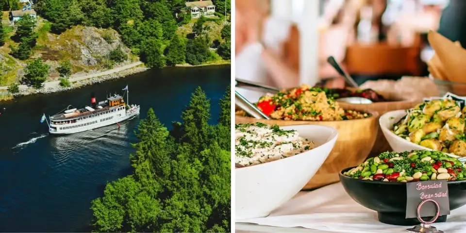 Middagskryssning i skärgården med buffé