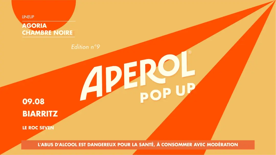 Aperol Pop-Up - Édition N°9 - Biarritz - 9 Août
