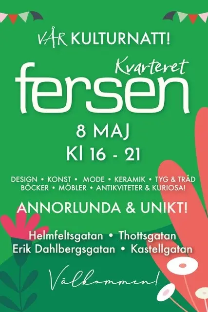 Vår Kulturnatt kvarteret Fersen