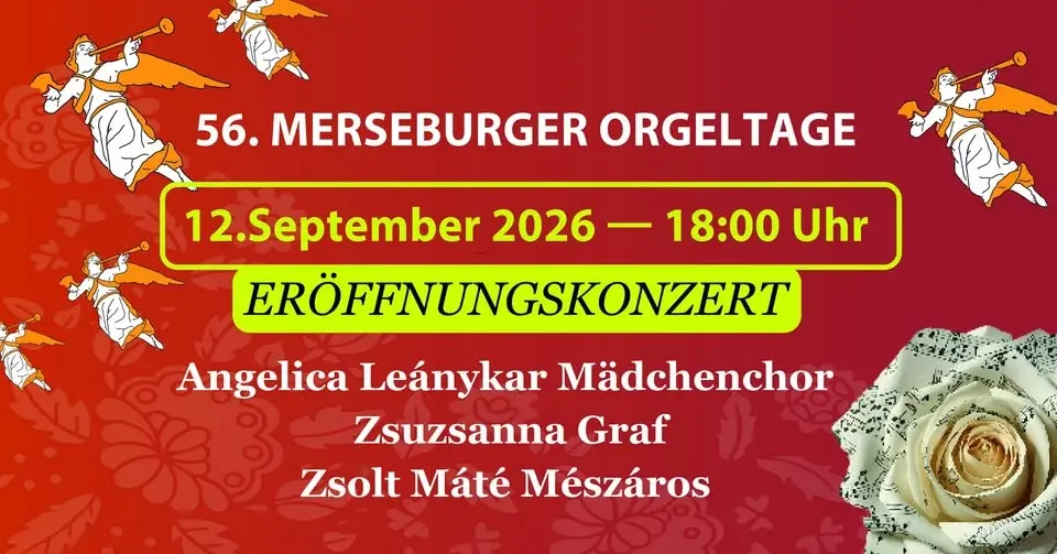 Eröffnungskonzert der 56. Merseburger Orgeltage