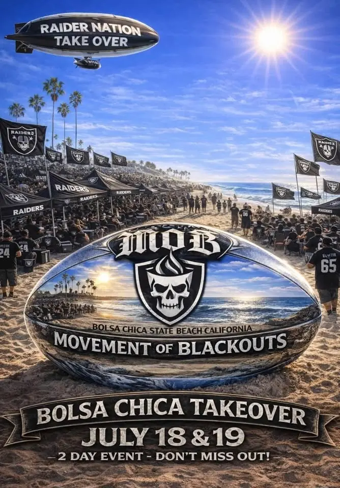 Raider Nation Bolsa Chica Beach Day 2026 - DAY ONE
