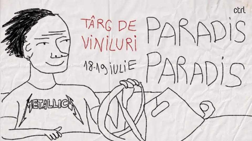 târg de viniluri Paradis Paradis