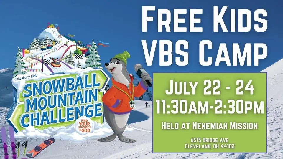 Free VBS Kids Camp: Snowball Mountain Challenge