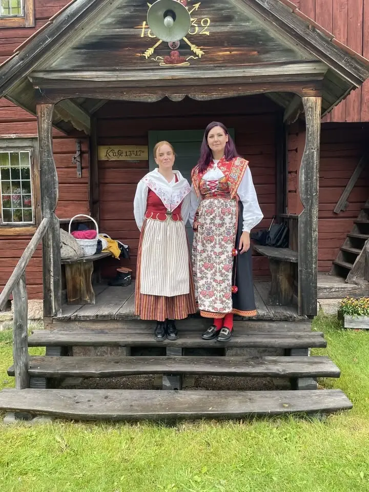 Stickpicknick på Mockfjärds Gammelgård 