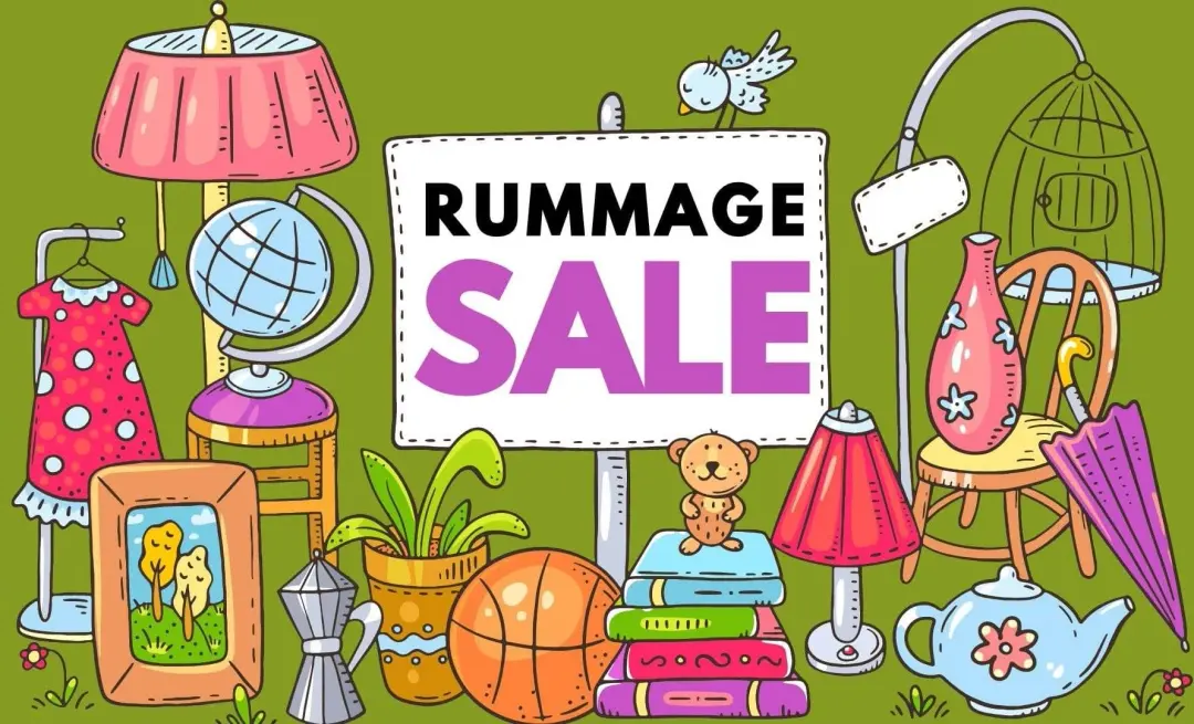 Rummage Sale for Class Trip