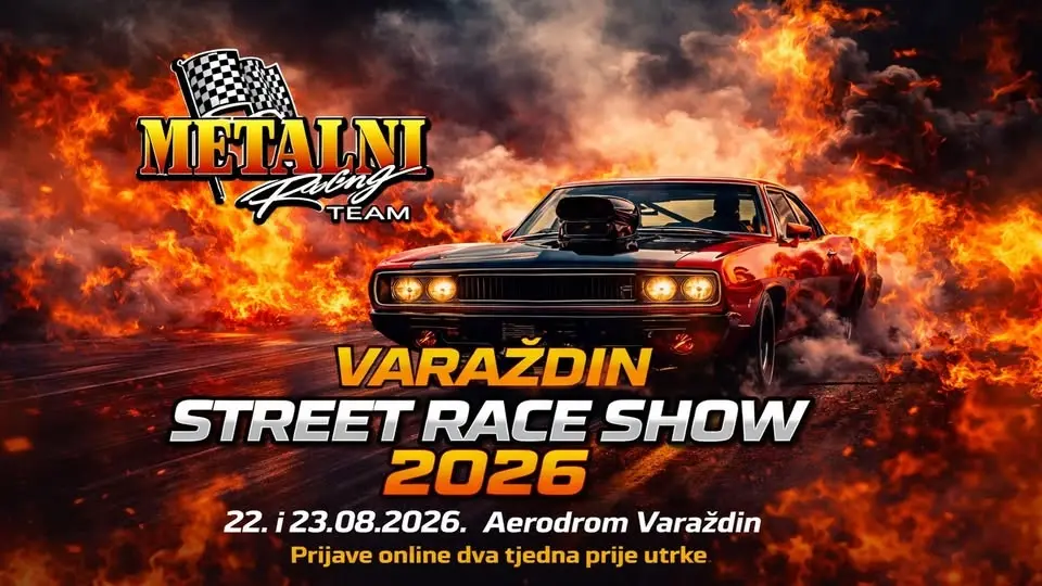Varaždin Street Race Show 2026. - 22. i 23.08.2026.