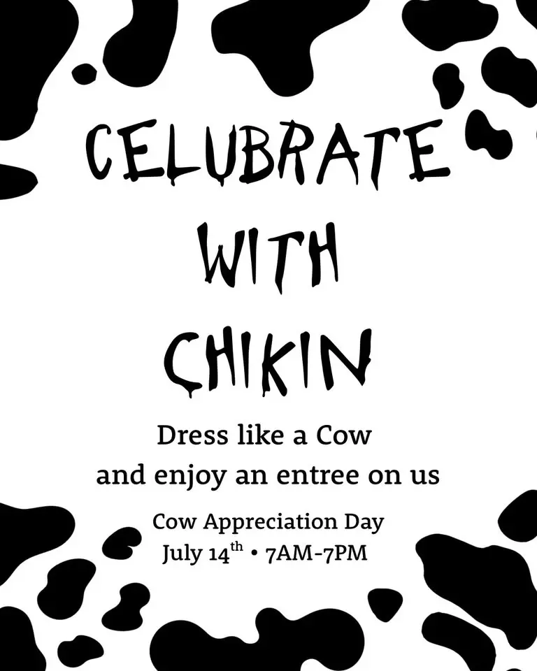 Cow Appreciation Day