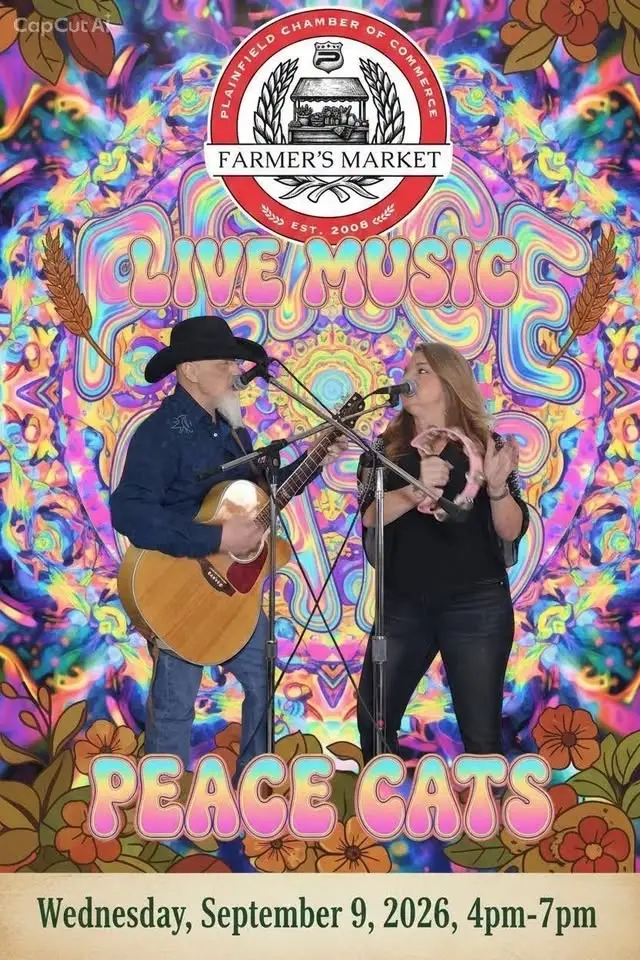 PEACE CATS @ Plainfield Chamber Farmer's Market