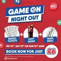 Bingo Balls: Eat, Drink & Play for £6 - Buzz Bingo Basildon