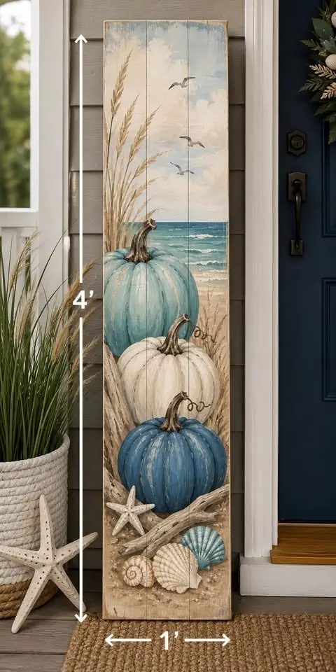 Coastal Fall Porch Sign Workshop