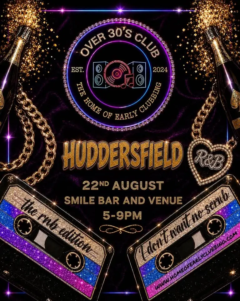 Over 30s Club Huddersfield - R&B Edition