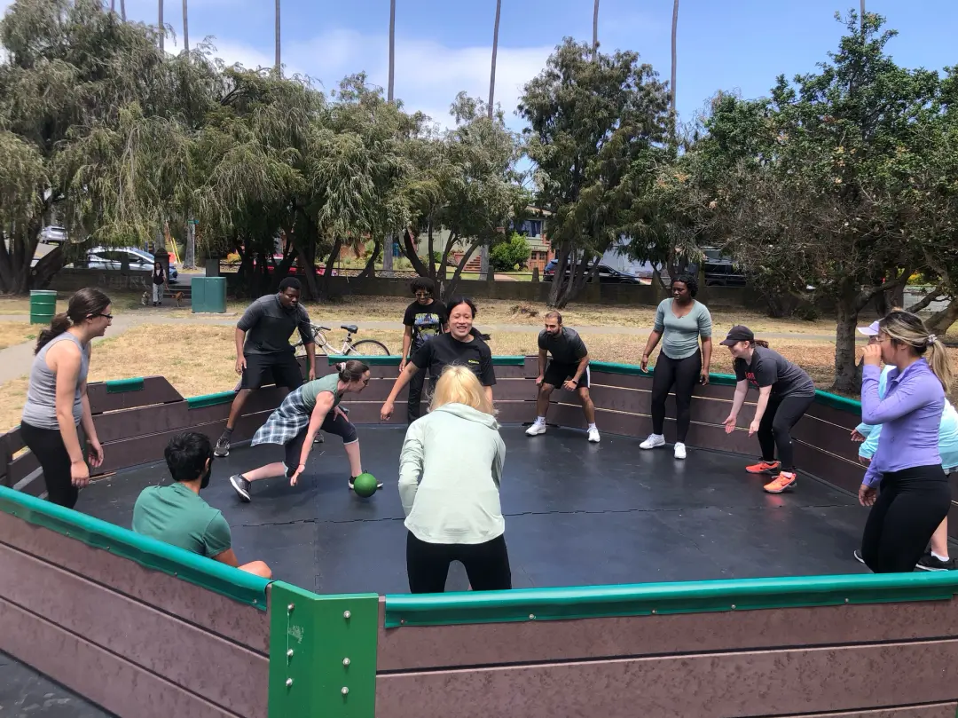 Gaga (Handball/Dodgeball variation) & Other Lawn Games @ Alameda Gaga Court