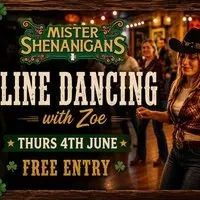 Line Dancing Classes with Zoe at Mister Shenanigans