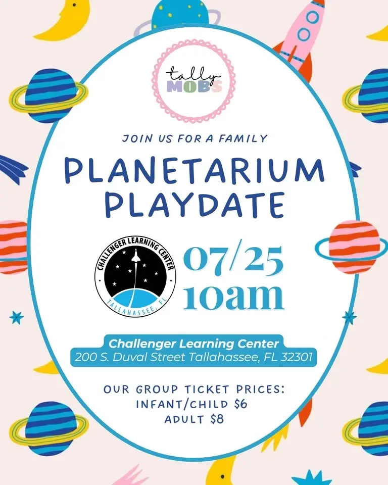 “Planetarium Playdate” Tallahassee Family Event 