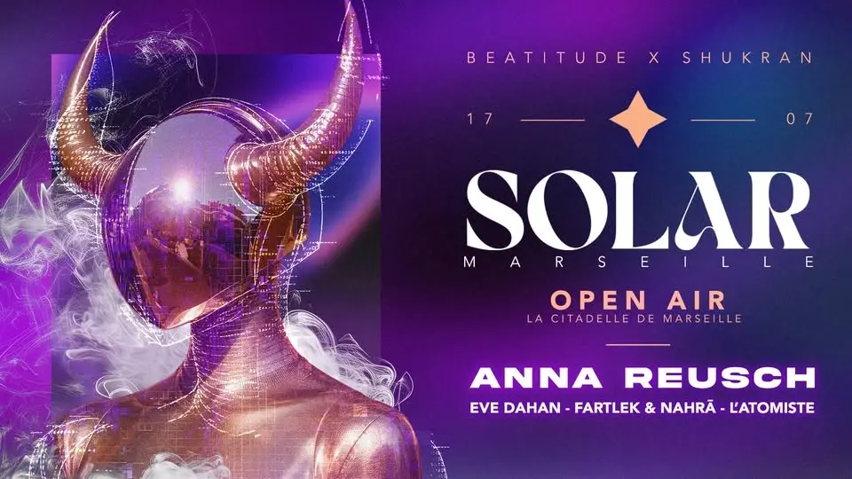 Solar [Open Air] : Anna Reusch @La Citadelle De Marseille