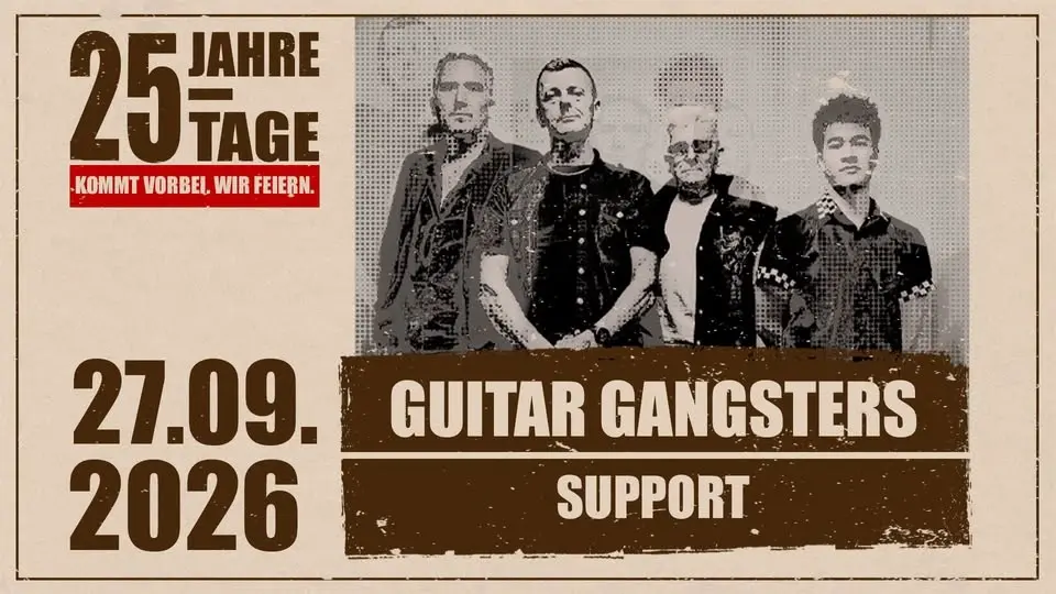 GUITAR GANGSTERS x Support (tba)