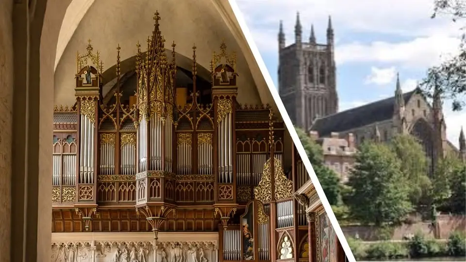ORGELMATINÈ: Eko från Worcester Cathedral