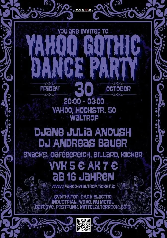Yahoo Gothic Dance Party