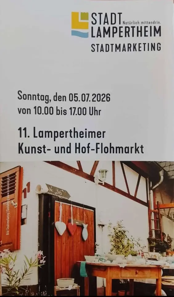 11. Kunst und Hof-Flohmarkt 