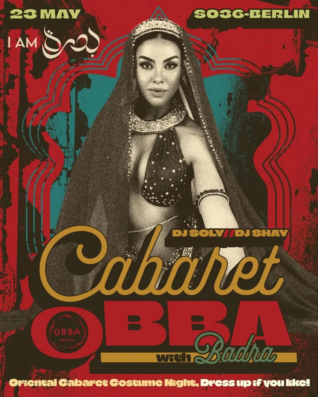 Cabaret Obba with Badra: A Night of Oriental Music , Dance & Dress-Up
