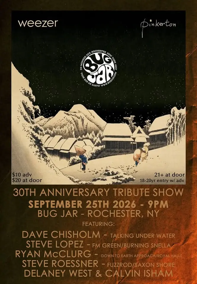 PINKERTON 30th Anniversary Tribute Show at Bug Jar
