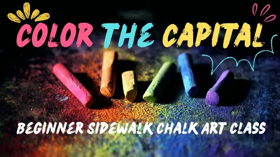 Beginner Sidewalk Chalk Drawing Class 