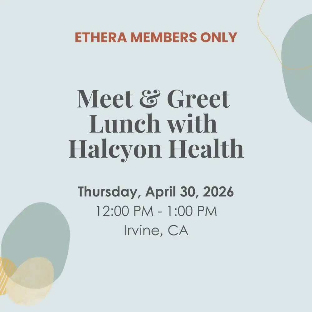Meet & Greet Lunch w/ Halcyon Health