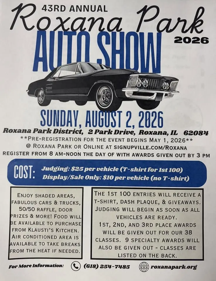 Roxana Park Auto Show