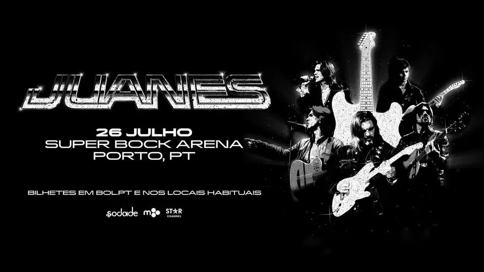 JUANES | WORLD TOUR 2026 - 26 JULHO, PORTO