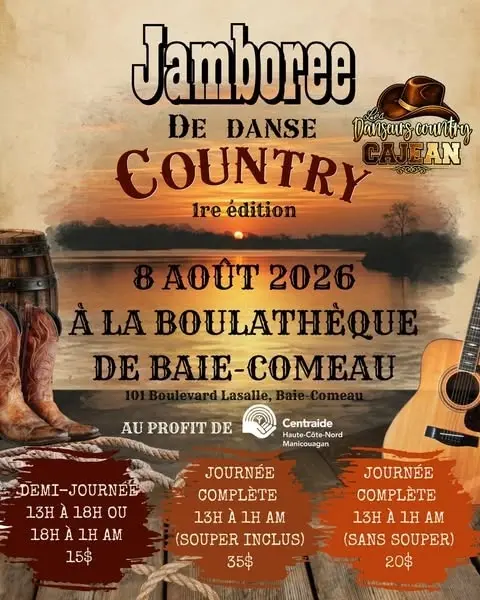 Jamboree de danse Country - 1re édition