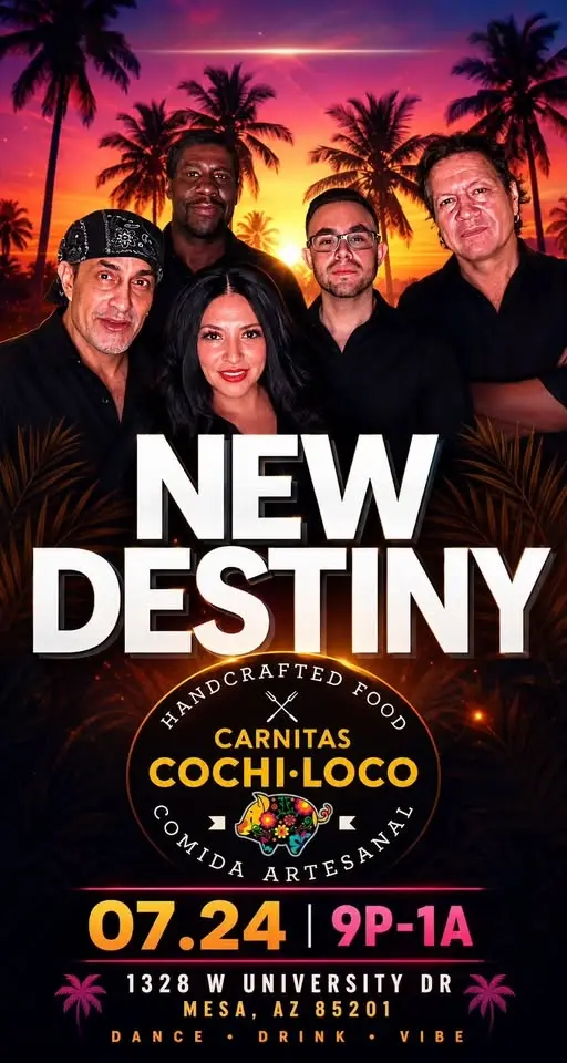 New Destiny at Carnitas Cochi•Loco in Mesa ❤️🔥