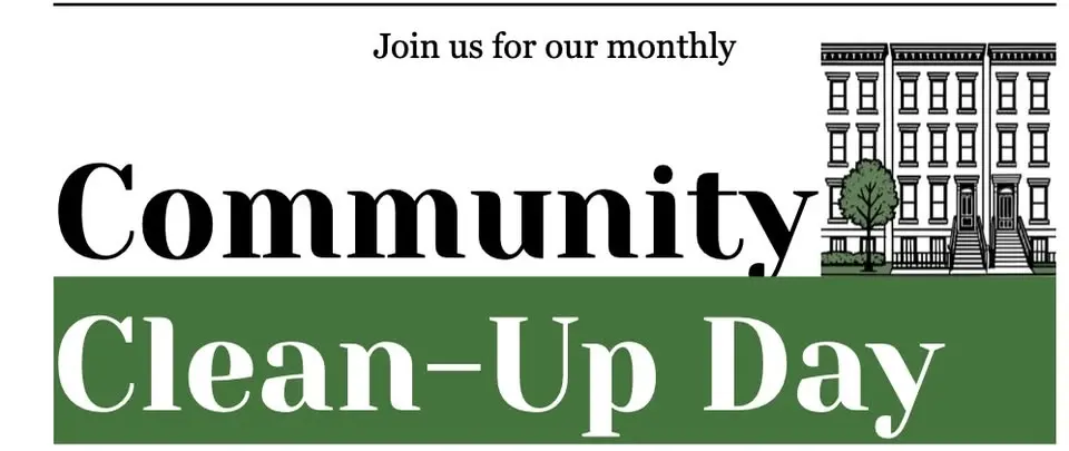 Join Our Monthly Block Clean-Up, Starting March 7