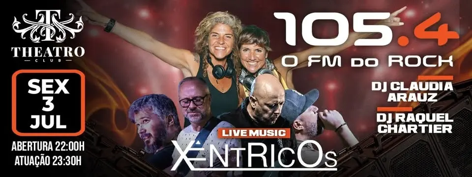 🎸 105.4 O FM do Rock * Xêntricos 🎸