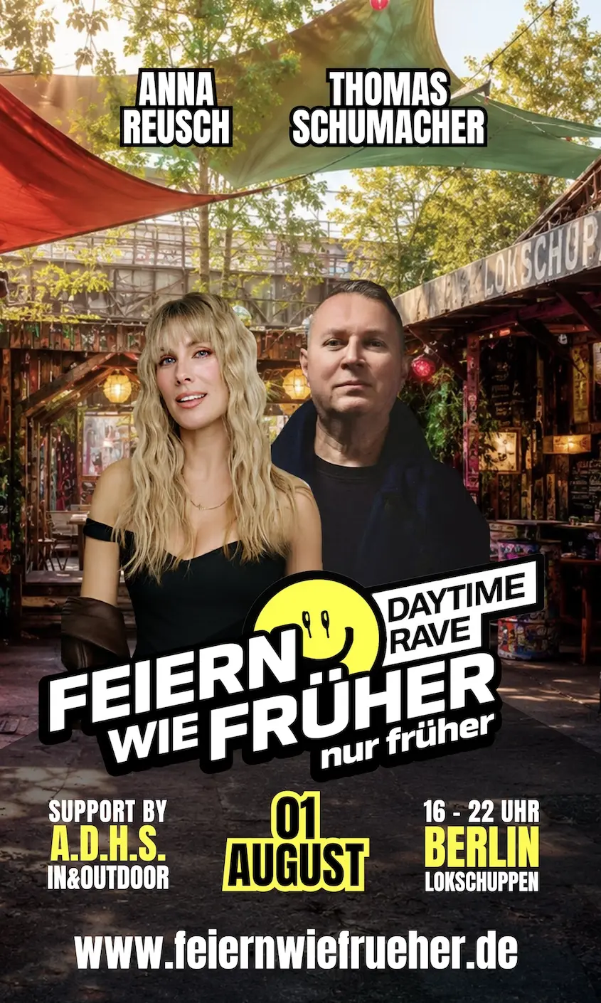 Feiern wie früher - nur früher