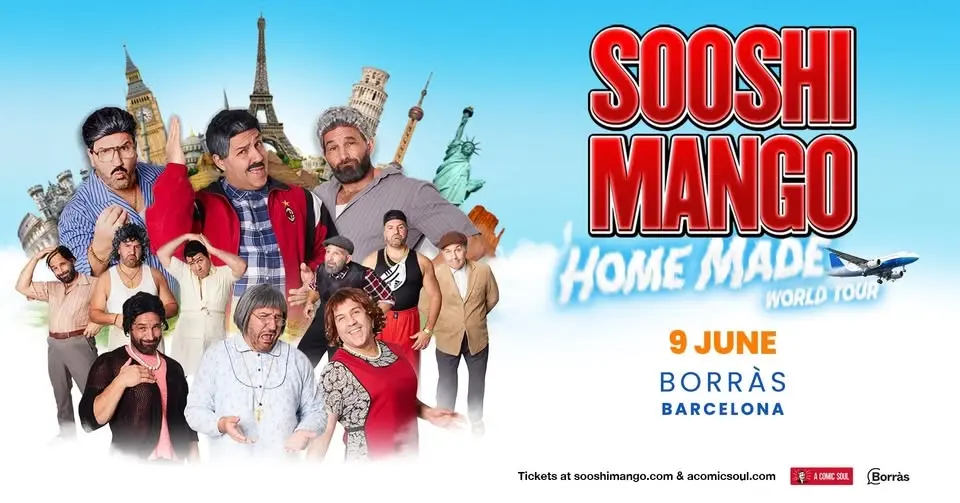 Sooshi Mango / 9 June 2026 / Teatre Borràs, Barcelona
