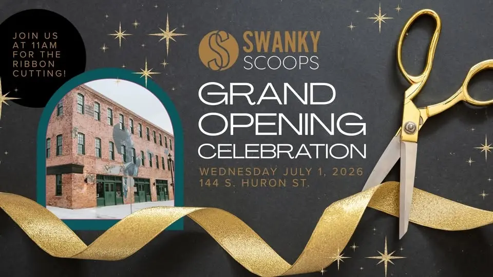Grand Opening Celebration & National Ice Cream Month Kickoff at Swanky Scoops!