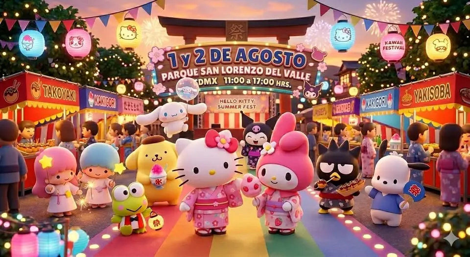 🌴🌞El verano más Kawaii llega a la Del valle CDMX