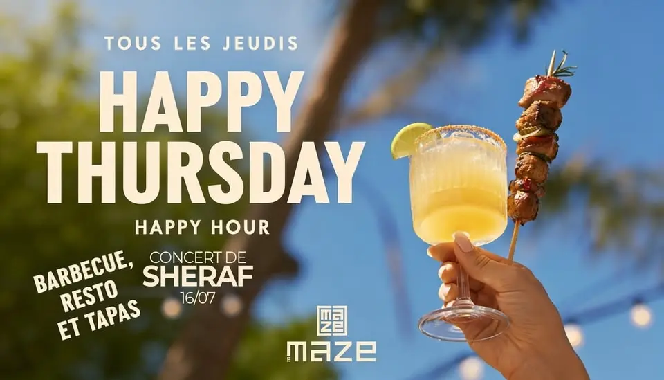 HAPPY THURSDAY AVEC SHERAF - 16/07/26